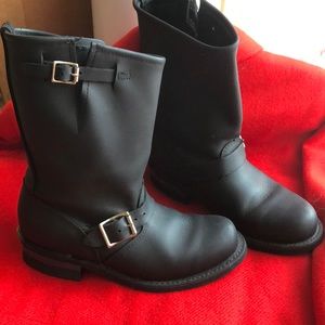 Frye 12r engineer boots size 7.5